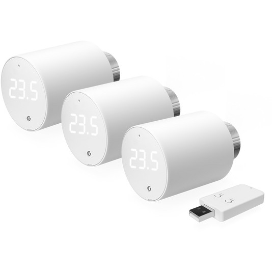 Shelly Plug & Play Zoll3x Blu TRV & Blu Gateway Gen3Zoll Heizkörperthermostat + Gateway von Shelly