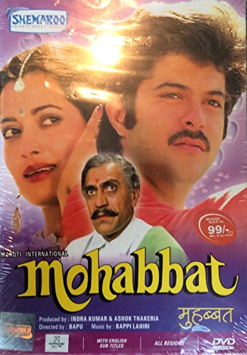 MOHABBAT (Hindi mit englischem Untertitel) - Bollywood Film - Anil Kapoor von Shemaroo