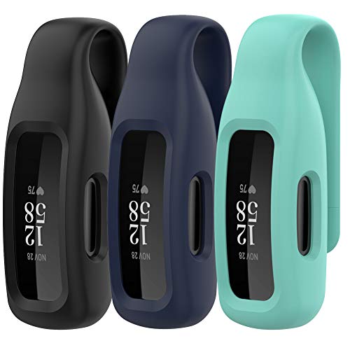 Shieranlee (3-Pack Armband kompatibel mit Fitbit Inspire 3 Armband weiches Silikon, klassisches Ersatzarmband für Fitbit Inspire 2 & Fitbit ace 3 Armband von Shieranlee