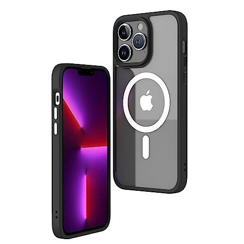 Shine Wine Hybrid iPhone 14 Pro Max Case MagSafe -Wireless Charging - Dual-Layer Protection, Precise Cutouts, Sleek Design, and Enhanced Grip – Durable Mobile Cover for Ultimate Phone Protection von Shine Wine