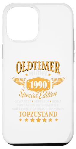 Hülle für iPhone 12 Pro Max 35. Geburtstag Oldtimer 1990 Mann 35 Jahre alt Lustig Deko von Shirts of Heaven