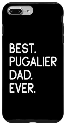 Best Pugalier Dad Ever Pug Cavalier King Charles Spaniel Mix Hülle für iPhone 7 Plus/8 Plus von Shirts & Geschenke für Hundebesitzer, Hundehalter