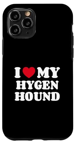 Hülle für iPhone 11 Pro Hygenhund I Love My Hygen Hound Hygen-Bracke von Shirts & Geschenke für Hundebesitzer, Hundehalter