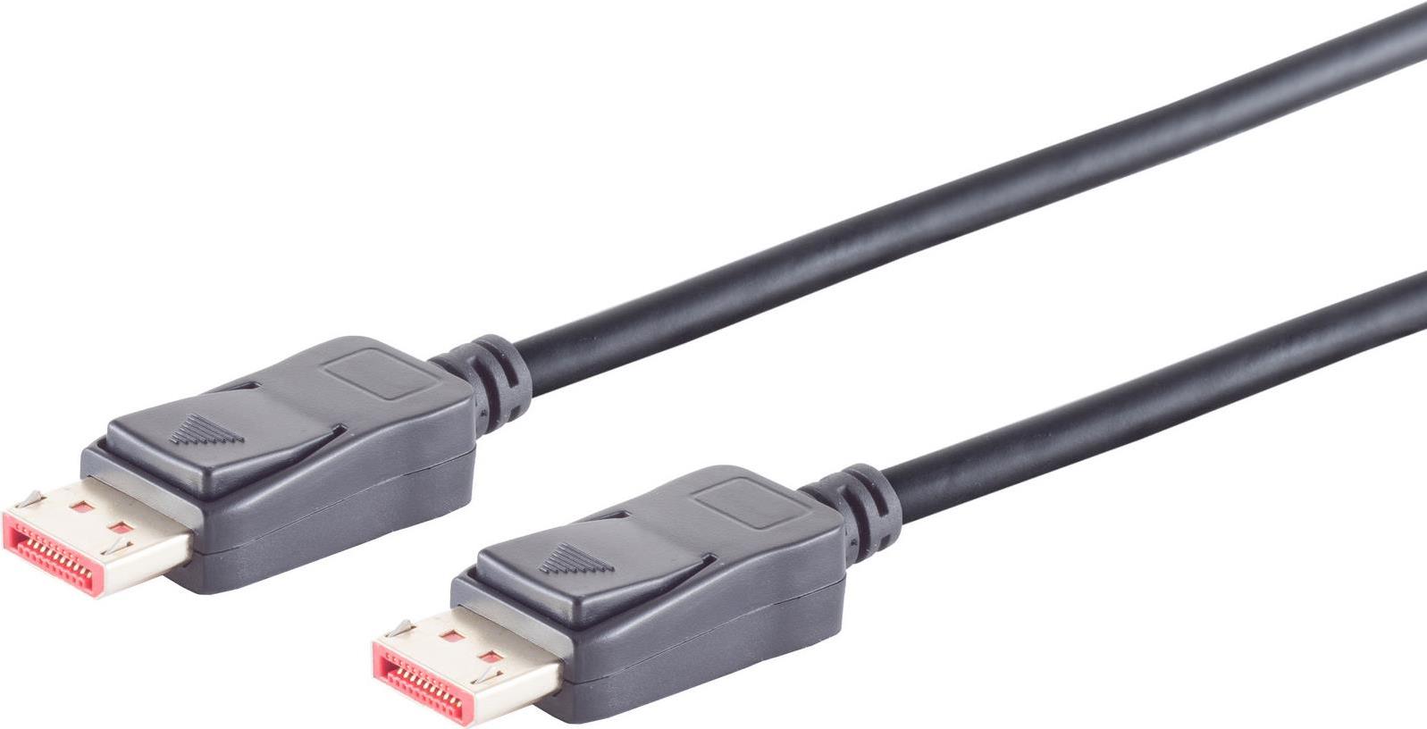 S/CONN maximum connectivity Displayportkabel-DisplayPort 1.4 Verbindungskabel, 8K, 2,0m (10-76035) von ShiverPeaks