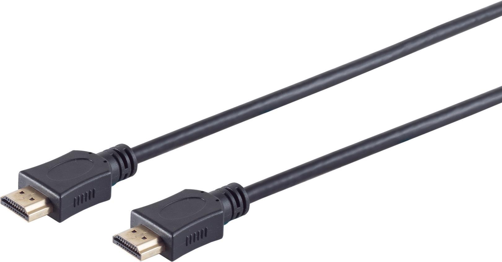 S/CONN maximum connectivity HDMI Anschlußkabel-HDMI A-Stecker auf HDMI A-Stecker, vergoldete Kontakte, ULTRA HD, 3D, HEAC, 7,5m (77477-E) von ShiverPeaks