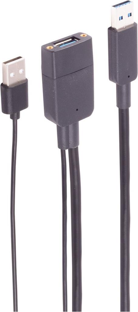 ShiverPeaks SHVP BS30-37075 - Aktives USB 3.1-Kabel A-Stecker>Buchse 10 m - Kabel - Digital/Daten (BS30-37075) von ShiverPeaks