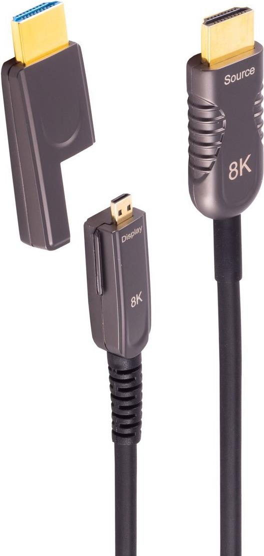 ShiverPeaks SHVP BS30-521005 - HDMI/Micro HDMI AOC Kabel - 10K, 100,0 m - Kabel - Digital/Display/Video (BS30-521005) von ShiverPeaks