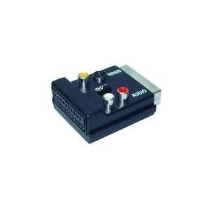 Shiverpeaks BASIC-S - Video- / Audio-Adapter - S-Video / Composite Video / Audio - SCART m�nnlich zu 4-poliger mini-DIN, SCART, RCA weiblich von ShiverPeaks