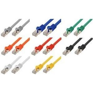 shiverpeaks BASIC-S Patchkabel,Cat.7 Rohkabel, S/FTP, wei�, 2,00 m RJ45 Stecker - RJ45 Stecker, Belegung: TIA/EIA 568B, - 1 St�ck (BS75512-W) von ShiverPeaks