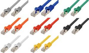 shiverpeaks BASIC-S - RJ-45 - RJ-45 - M�nnlich/m�nnlich - Gold -Cat.7 Rohkabel - S/FTP (S-STP) (BS75511-0.5S) von ShiverPeaks