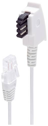 Shiverpeaks DSL Anschlusskabel [1x TAE-F-Stecker - 1x RJ45-Stecker 8p2c] 0.5m Weiß von Shiverpeaks