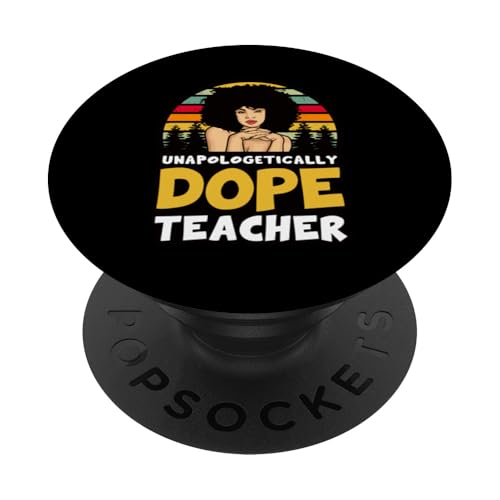 Die kompromisslos geile Lehrerin Melanin Sista Black Queen PopSockets Klebender PopGrip von Shopp