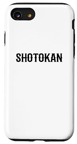 Shotokan Karate Uniform Karate Outfit Modern Schriftdesign Hülle für iPhone SE (2020) / 7 / 8 von Shotokan Karate Gear / Shotokan Karate Products