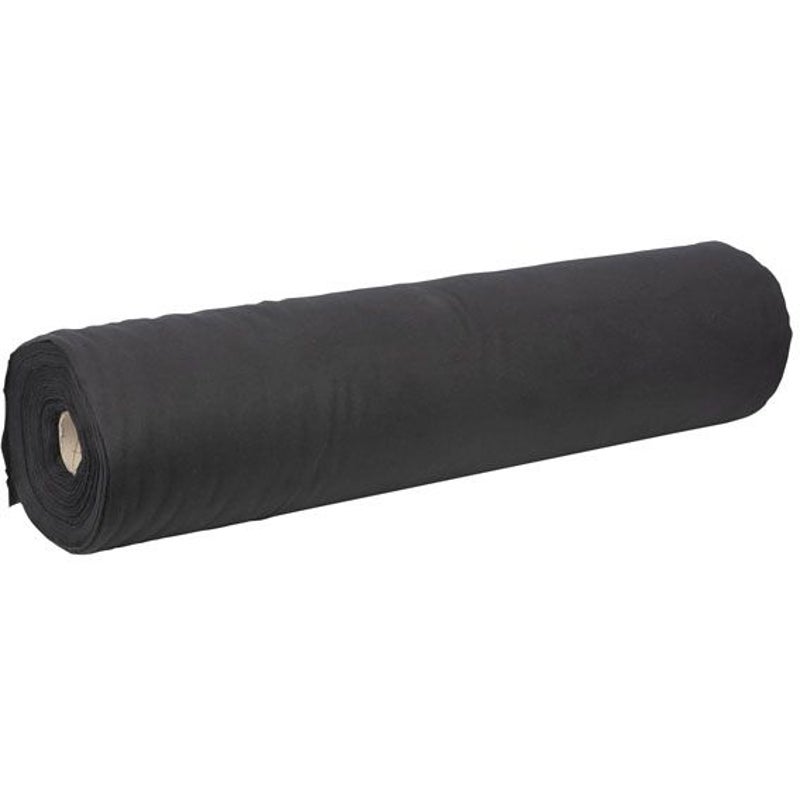 Showtec Deko-Molton 60m x 80cm roll, black von Showtec