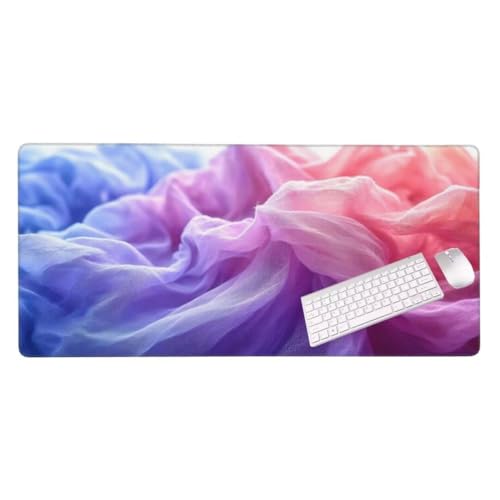 Gaming Mauspad Farbabstrakt Mauspad, Mousepad XXL 1400x600 mm, Mauspad Gaming Zubehör mit Anti Rutsch Basis Mouse Pad Wasserdicht und Langlebig Gaming Zubehör für Home Office Zimmer Deko S-494 von Shozhoo