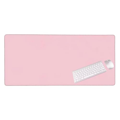 Gaming Mauspad Rosa Minimalist Mauspad, Mousepad XXL 1200x600 mm, Mauspad Gaming Zubehör mit Anti Rutsch Basis Mouse Pad Wasserdicht und Langlebig Gaming Zubehör für Home Office Zimmer Deko S-3769 von Shozhoo