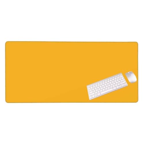 Mauspad XXL 1000x500x3 mm, Groß Gaming Mauspad Gelb, Wetterfest Schreibtisch Mousepad, Mouse Pad Verbessert Präzision und Geschwindigkeit, Gaming Zubehör für Home Zimmer Deko S-5664 von Shozhoo