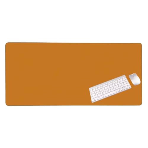 Mauspad XXL 900x400x3 mm, Groß Gaming Mauspad Orange, Wetterfest Schreibtisch Mousepad, Mouse Pad Verbessert Präzision und Geschwindigkeit, Gaming Zubehör für Home Zimmer Deko S-1840 von Shozhoo