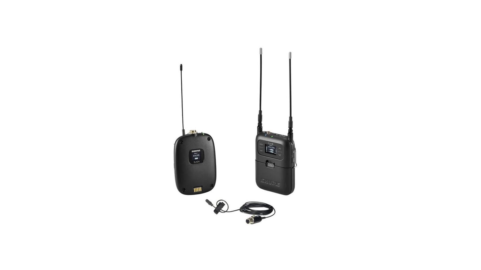 Shure SLXD15/DL4B Digital mobiles Drahtlossystem - Frequenzbereich J53 (562-606 MHz) von Shure