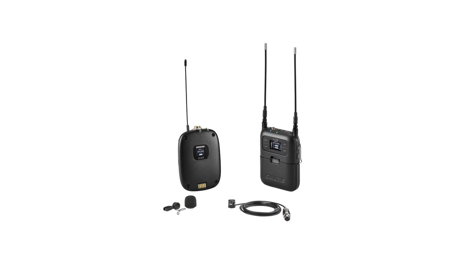 Shure SLXD15/W85M Digital mobiles Drahtlossystem - Frequenzband S50 (823-865 MHz) von Shure