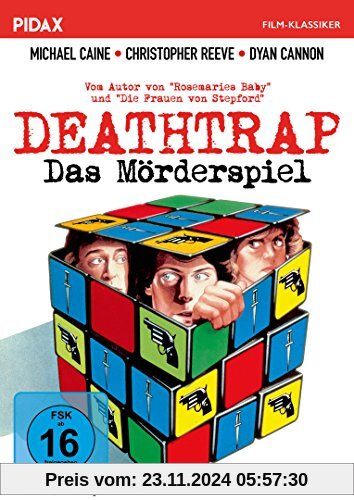 Deathrap - Das Mörderspiel / Hochspannender Thriller mit Michael Caine und Christopher Reeve (Pidax Film-Klassiker) von Sidney Lumet