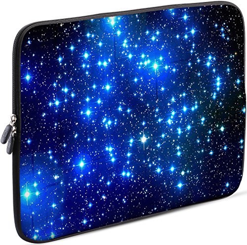 Sidorenko Laptop Tasche für 13 - 13.3 Zoll kompatibel für Macbook Pro / Macbook Air / Lenovo - Universal Notebooktasche Schutzhülle - Laptoptasche aus Neopren, PC Computer Ultrabook Hülle Sleeve Case Etui, Blau 42 Designs zur Auswahl von Sidorenko