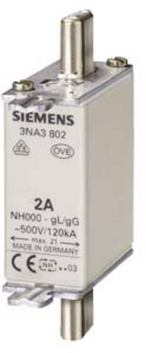 Siemens 3NA3807 Sicherungseinsatz Sicherungsgröße = 0 20A 500V 3St. von Siemens