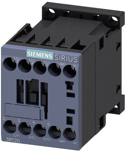 Siemens 3RT2016-1AP01 Schütz 3 Schließer 4kW 230 V/AC 9A mit Hilfskontakt 1St. von Siemens