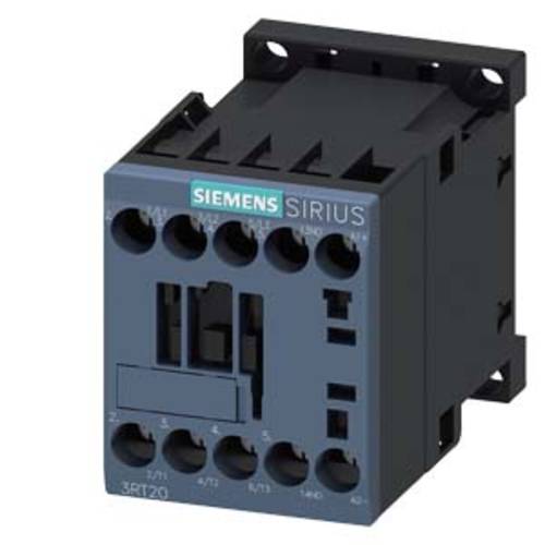 Siemens 3RT2016-1BB41 Schütz 3 Schließer 4kW 24 V/DC 9A mit Hilfskontakt 1St. von Siemens