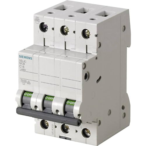 Siemens 5SL4320-6 Leitungsschutzschalter 3polig 20A 400V von SIEMENS