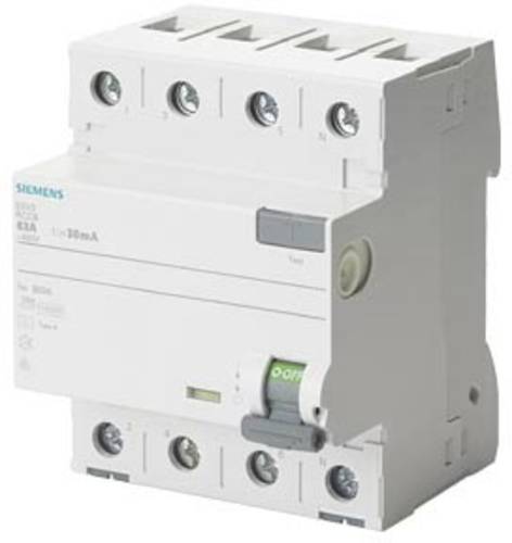 Siemens 5SV33443 5SV3344-3 FI-Schutzschalter F 40A 0.03A 400V von Siemens