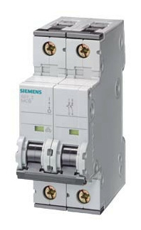 Siemens 5SY42107 Sicherungsauto 2P C 10A T70MM von Siemens