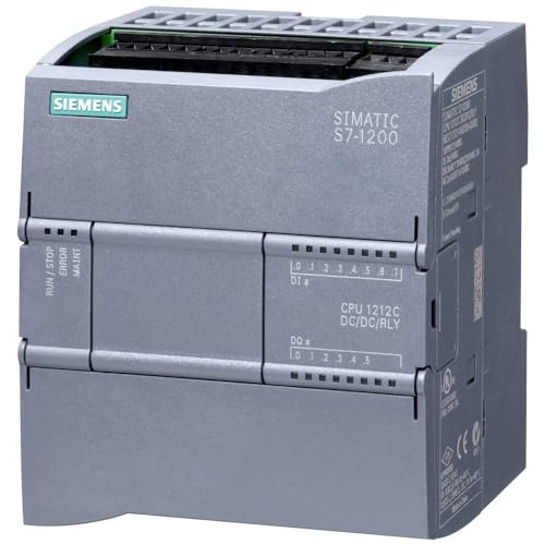 Siemens ST70 – 1200 CPU 1212 Kontakte DC/DC/Rele E/8 Ed 24 V 6SD von Siemens