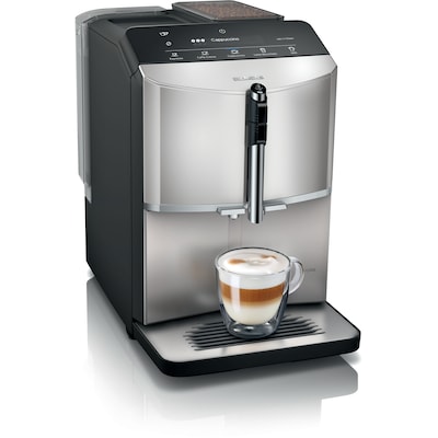 Siemens TF303E07 EQ.300 Kaffeevollautomat silber/schwarz von Siemens