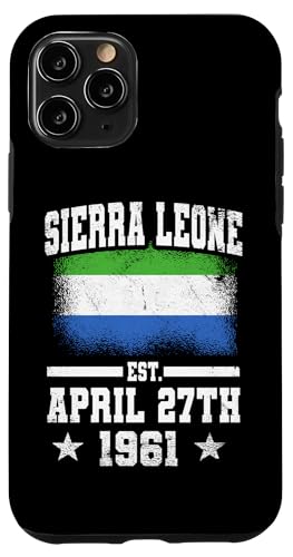 Sierra Leone gegründet am 27. April 1961 Sierra Leonean Hülle für iPhone 11 Pro von Sierra Leone Flag Design Proud Sierra Leonean