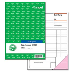 SIGEL Bestellung Formularbuch BE525 von Sigel