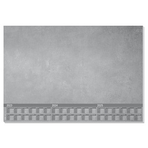 SIGEL Schreibtischunterlage Just Concrete grau 30 Blatt von Sigel