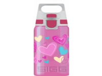 SIGG Viva One, 0,5 ml, Fahrrad, Fitness, Wandern, Sport, Mehrfarbig, Kunststoff, Herzmuster, Deutschland von Sigg