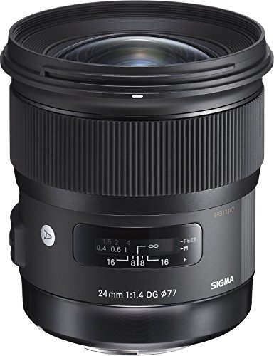 Sigma 24mm F1,4 DG HSM Art Objektiv für Canon EF Objektivbajonett von Sigma