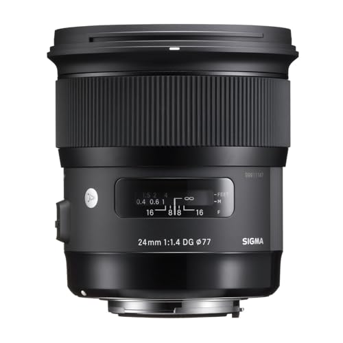 Sigma 24mm F1,4 DG HSM Art Objektiv für Nikon F Objektivbajonett von Sigma