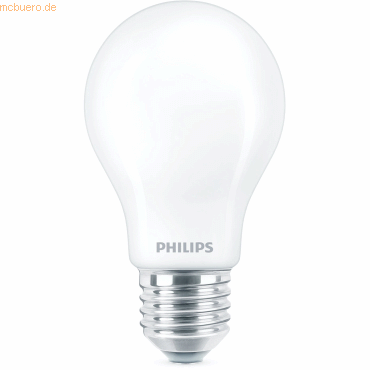 Signify Philips LED classic WarmGlow Lampe 3in1 60W E27 Glas weiß 1erP von Signify