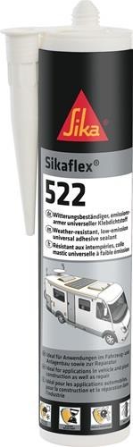 12 Stk. Sika Kleb- u.Dichtstoff flex®-522 stahlgrau 300ml 688360 von Sika