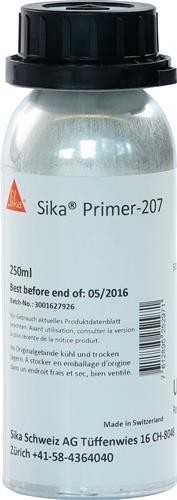 6 Stk. Sika Primer 207 lösemittelhaltig schwarz 250ml Dose 417302 von Sika