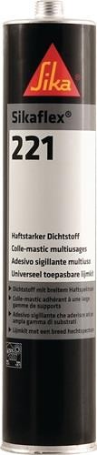 Sika Polyurethandichtstoff flex®-221 300 ml stahlgrau Kartusche 1383 von Sika