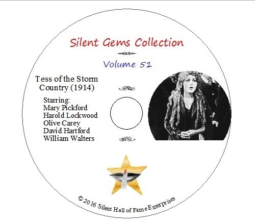 DVD "Tess of the Storm Country" (1914) with Mary Pickford, Classic Silent Drama von Silent Hall of Fame Enterprises