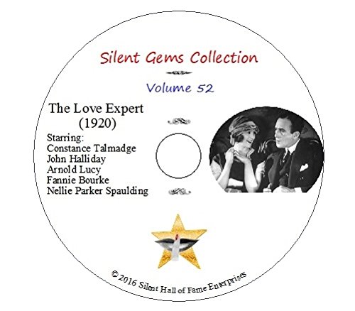 DVD The Love Expert (1920) Constance Talmadge, John Halliday, Classic Silent Comedy von Silent Hall of Fame Enterprises