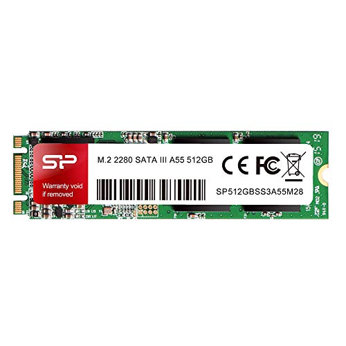 Silicon Power SP512GBSS3A55M28 internal solid State Drive M.2 512 GB Serial ATA III SLC von Silicon Power