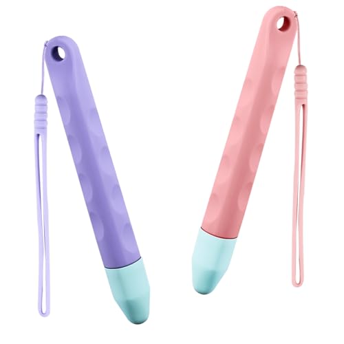 2 Stück Kinder Tablet Stift Für Touchscreen, Violett-Rosa Eingabestift, Touchscreen Stift für Kinder, Universeller Stylus-Stifte Kompatibel mit Alle Smartwatch und Tablets Handys 2 Stück Kinder Tablet Stift Für Touchscreen, Violett-Rosa Eingabestift, Touchscreen Stift für Kinder, Universeller Stylus-Stifte Kompatibel mit Alle Smartwatch und Tablets Handys von Silkwish