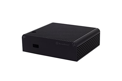 SilverStone SST-PT14B-H2 - Petit Intel NUC Computer Gehäuse, Board DCP847SKE, D33217GKE, schwarz von SilverStone Technology