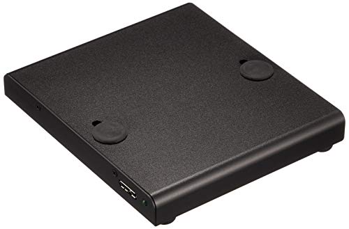 SilverStone SST-PTS01B - Externes USB 3.0 Super-Speed Intel-NUC Festplatten-Gehäuse für 9,5 mm dicke 2,5" SATA-III-HDDs oder SSDs, kompatibel mit allen VESA-fähigen Monitoren, schwarz von SilverStone Technology